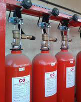 Co2 Flooding Suppression System