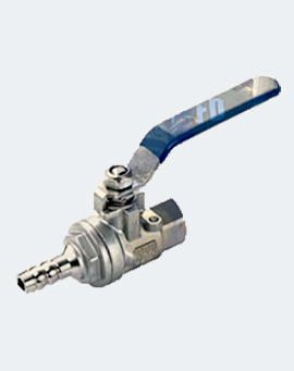Ball Valve with Hose Collar