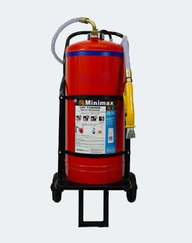 DCP Type Fire Extinguisher (Trolley Mounted)